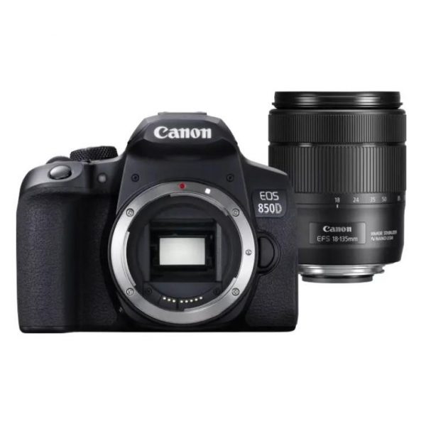 Canon EOS 850D DSLR with 18-135mm USM Lens