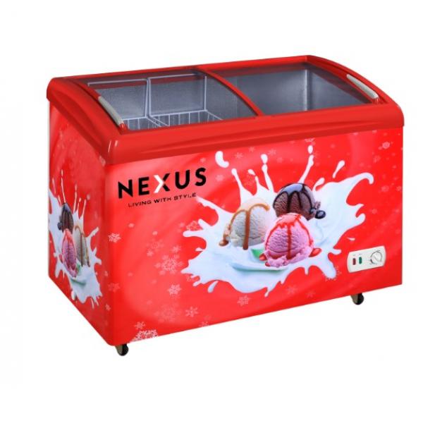 Nexus 240 Liters Glass Door Chest Freezer