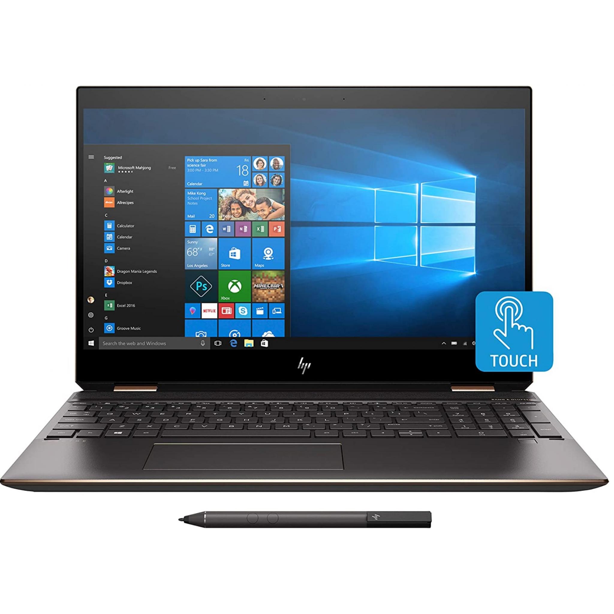 HP Spectre x360 15.6" 2in1 4K UHD i7 8th Gen 4.6Ghz 16GB + 512 SSD
