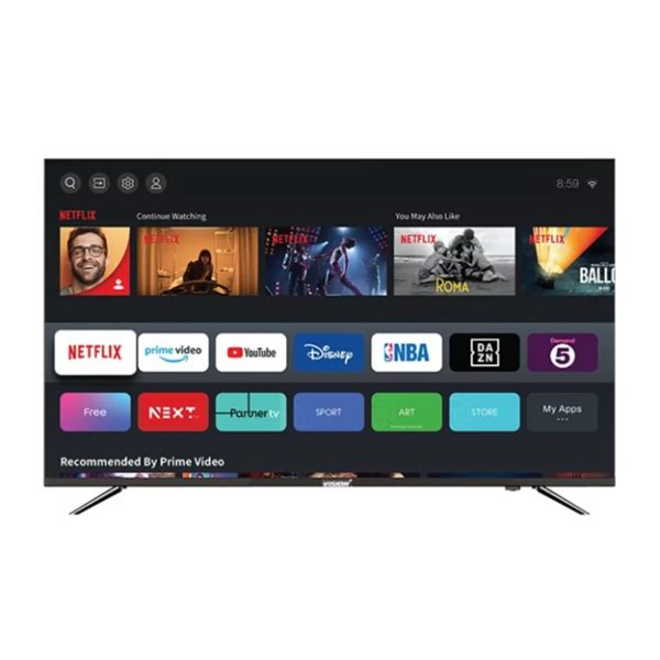 Vision Plus 65 Inch 4K UHD Smart Frameless Digital TV